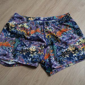 ASICS Women's Graffiti Print Workout Shorts